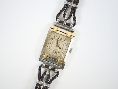 MONDIAL WATCH, Geneva.
Wristwatch in 18K...