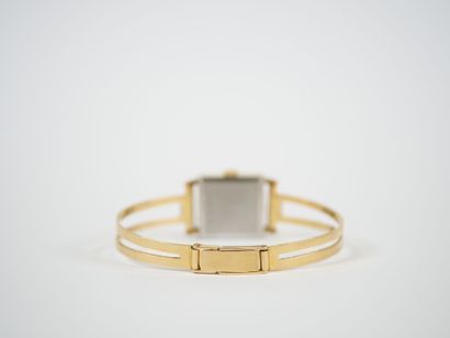 ZENITH. 
Ladies' wristwatch, square steel...