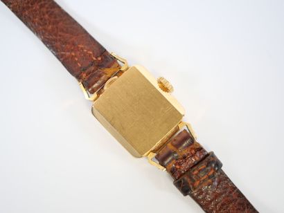 TISSOT.
Ladies' wristwatch, square case in...