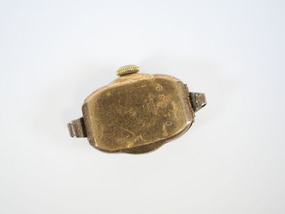 TISSOT.
Ladies' wristwatch, square case in...