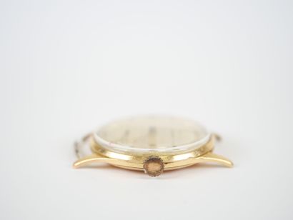 ZENITH.
Men's wristwatch case in 18K yellow...