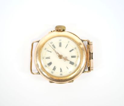 Probably a collar watch converted into a...