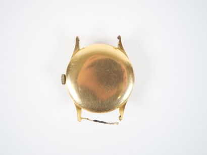 ZENITH.
Men's wristwatch case in 18K yellow...
