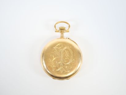 DETOUCHE, Paris. 
18K yellow gold gousset...