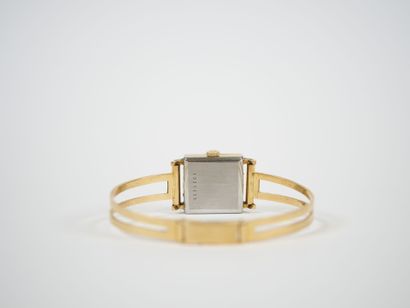 ZENITH. 
Ladies' wristwatch, square steel...