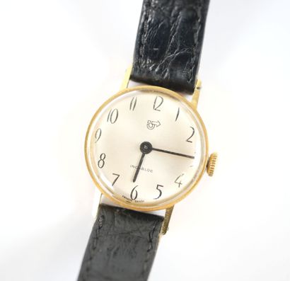 Ladies' wristwatch, circular case in 18K...