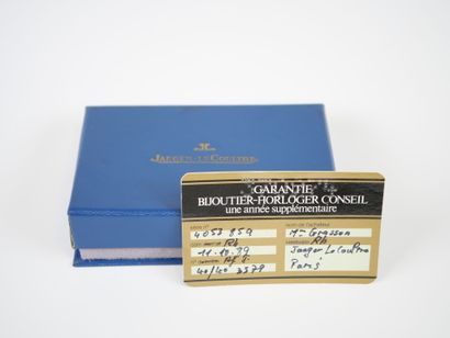 JAEGER LeCOULTRE.
Circular pocket or travel...
