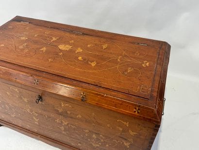 English from Mogador.
Rectangular wooden...