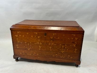 English from Mogador.
Rectangular wooden...
