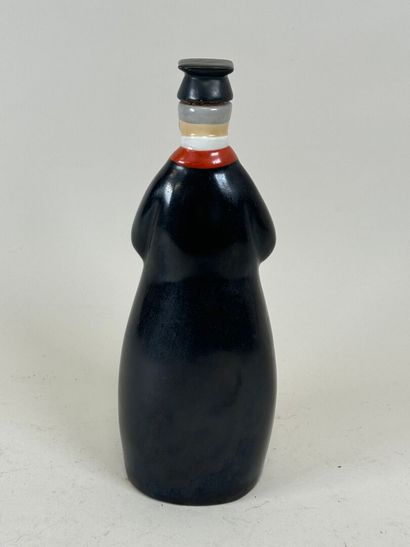 ROBJ in PARIS.
Polychrome porcelain bottle...