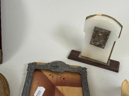 Collection of holy water fonts and small...