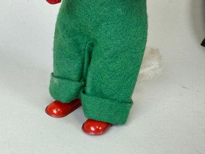 MECHANICAL TOY.
Knitting cat with winding...