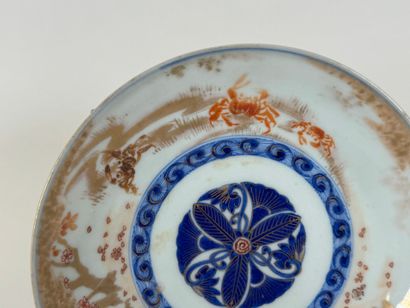 CHINE, fin XIXe, début XXe.
Petite assiette...