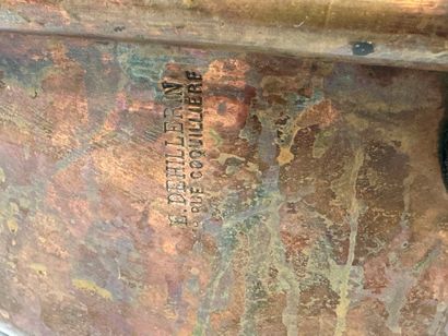 E. DEHILLERIN, 18 Rue de la Coquillère.
Copper...