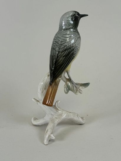 Manufacture Karl ENS (XXe).
Oiseau branché...
