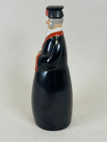 ROBJ in PARIS.
Polychrome porcelain bottle...