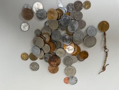 A small selection of coins.