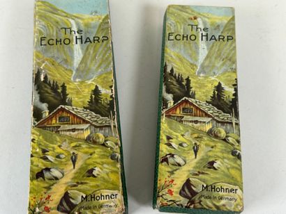 M. HOHNER.
THE ECHO HARP.
Two harmonicas.
L....