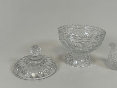 Baccarat.
Bonbonnière or small candy dish...