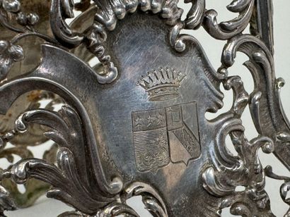 Alphonse DEBAIN (active 1883-1911).
Silver-plated...