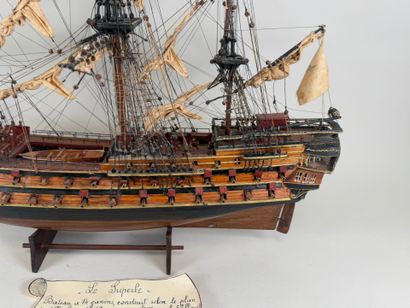 LE SUPERBE.
Three-masted ship replica in...