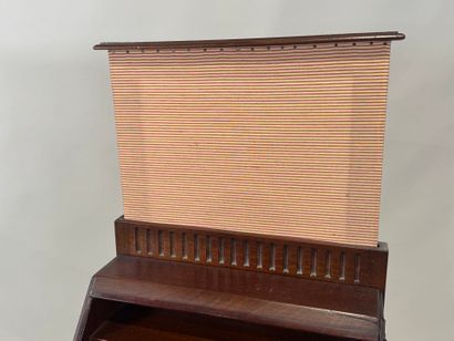 Mahogany billet doux opening by a flap, the...