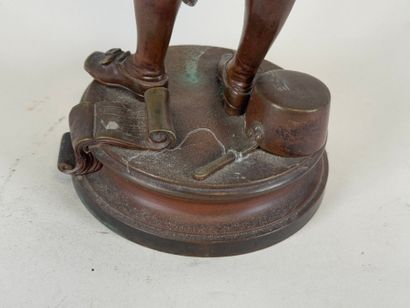 Charles ANFRIE (1833-1905).
Lulli.
Sculpture...