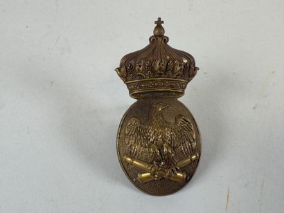 Bronze element decorated with a crowned eagle.
Napoleon...