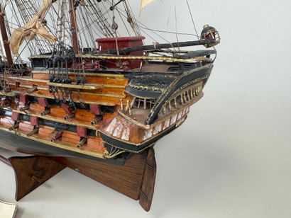LE SUPERBE.
Three-masted ship replica in...