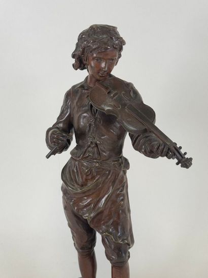 Charles ANFRIE (1833-1905).
Lulli.
Sculpture...