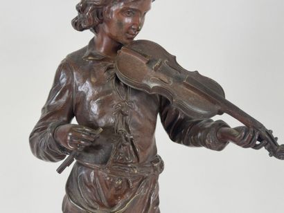 Charles ANFRIE (1833-1905).
Lulli.
Sculpture...