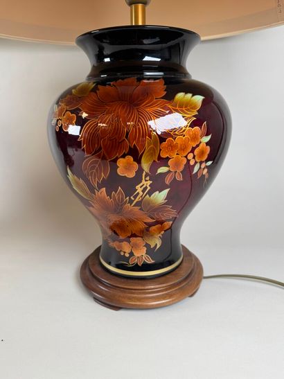 Louis DRIMMER (20th).
Pair of polychrome...