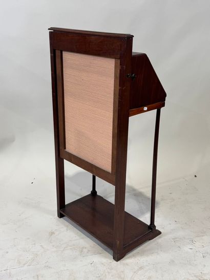 Mahogany billet doux opening by a flap, the...