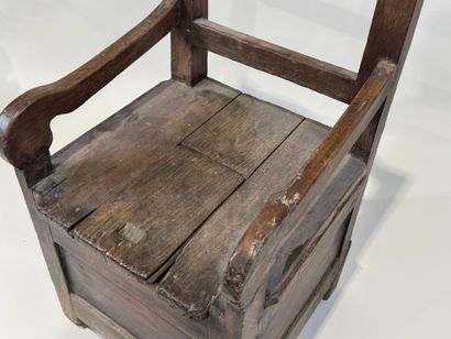 Moulded wooden ham salting trough.
Rustic...