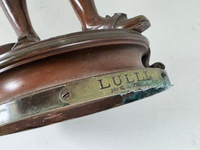 Charles ANFRIE (1833-1905).
Lulli.
Sculpture...
