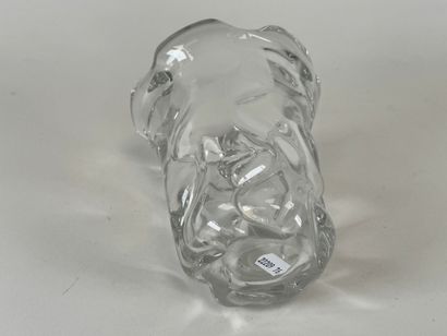DAUM France, dans le goût de.
Vase en cristal.
H....