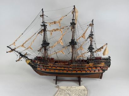 LE SUPERBE.
Three-masted ship replica in...