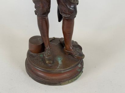 Charles ANFRIE (1833-1905).
Lulli.
Sculpture...