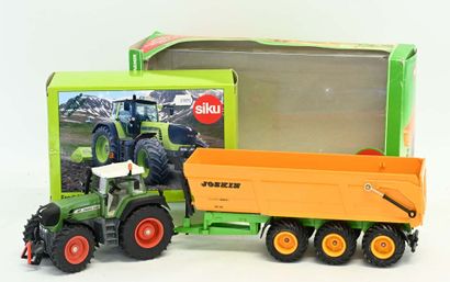SIKU, 1/32, 2 metal and plastic farm implements,...
