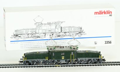 MÄRKLIN,Ho machine «crocodile», 13305, Série...
