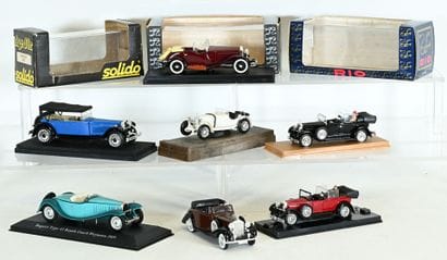 SOLIDO Age d'Or, Rio:7 cars in near new condition...