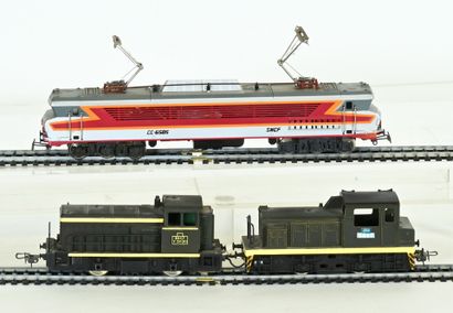 LIMA JOUEF Ho, three locomotives, (operation...
