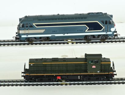 ROCO, and miscellaneous, Ho, two diesel locomotives,...