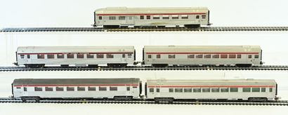 LIMA, HORNBY, GéGé, Ho, 6 voitures du Trans...