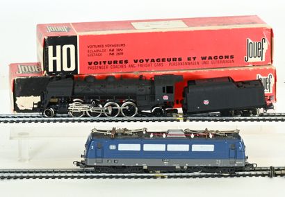 JOUEF, LIMA, Ho, two locomotives, operation...