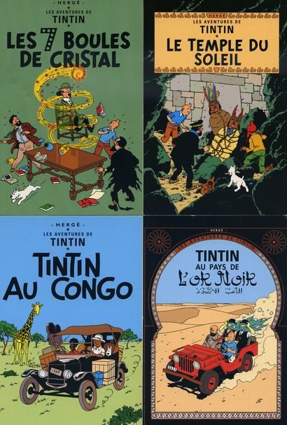 Cartes et enveloppes Tintin Sous licence...
