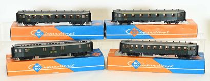 ROCO, Ho rame de 3 voitures voyageurs SNCF...