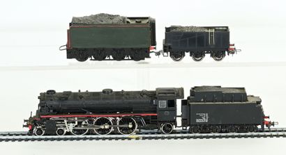 FLEISCHMANN, Ho DB steam locomotive with...