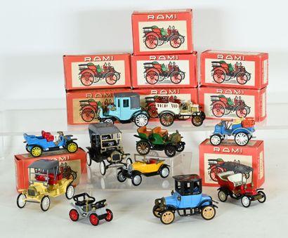 RAMI, 11 metal cars in near new condition,...