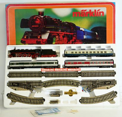 MÄRKLIN, coffret S+E réf. 3185, train rapide...